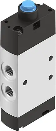 Produktfoto 1 von Festo VMEF Pneumatik-Steuerventil, manuell, 5/2, G1/8, 1/8Zoll, Aluminium-Legierung