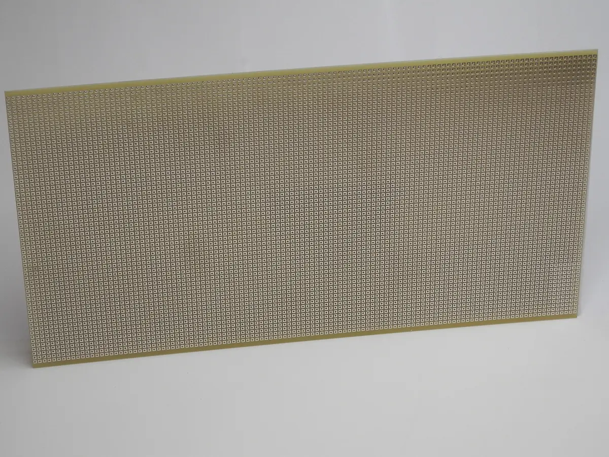Produktfoto 1 von CIF Lochrasterplatine 1, Raster 2.54 mm, PCB-Bohrung 1 mm 15 mm 50 mm Bakelit FR2 50 mm