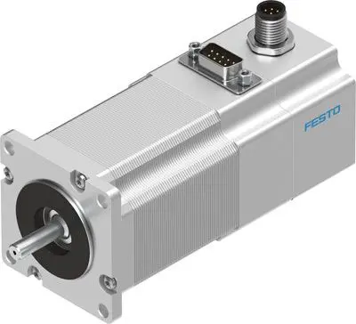 Produktfoto 1 von Festo EMMS-ST Hybrid 1.8 ° Schrittmotor 48V / 5A 1.4Nm Wellen-Ø 6.35 mm
