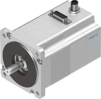 Produktfoto 1 von Festo EMMS-ST Hybrid 1.8 ° Schrittmotor 48V / 9.5A 2.5Nm Wellen-Ø 11 mm
