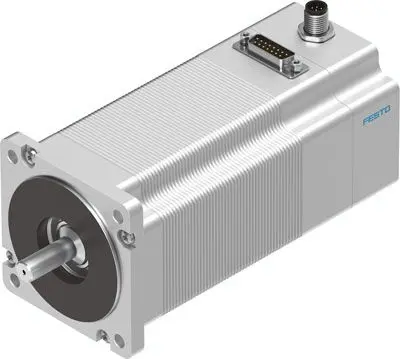 Festo EMMS-ST Hybrid 1.8 ° Schrittmotor 48V / 9.5A 9.3Nm Wellen-Ø 11 mm