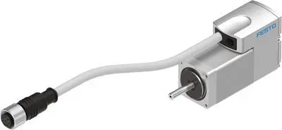 Produktfoto 1 von Festo EMMS-ST Hybrid 1.8 ° Schrittmotor 48V / 1.4A 0.09Nm Wellen-Ø 5 mm