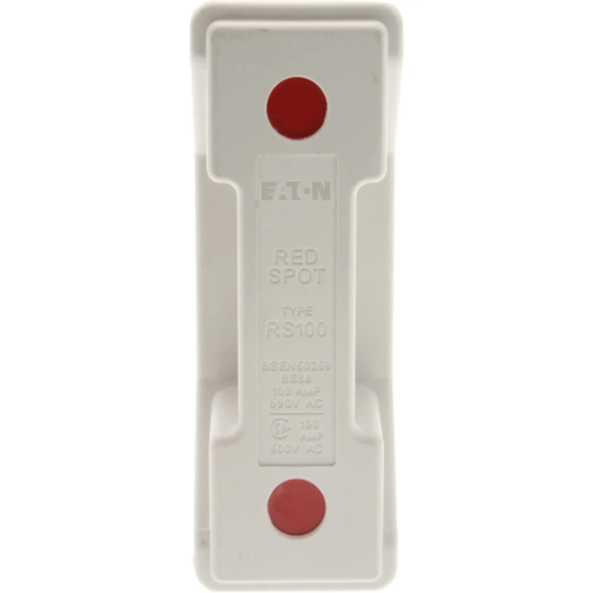 Eaton Sicherungshalter für Hutschienenmontage für A4 Sicherungen 100A 690V ac, Serie Eaton Bussmann 1P-polig