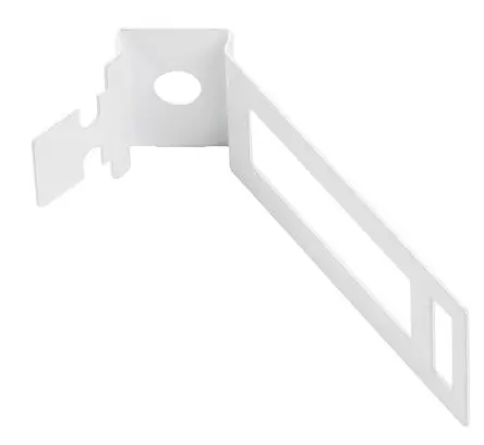 Produktfoto 1 von RS PRO Safe-D Conduit Clips Galvanisierter Stahl Kabelrohr Befestigung Klemme Weiß