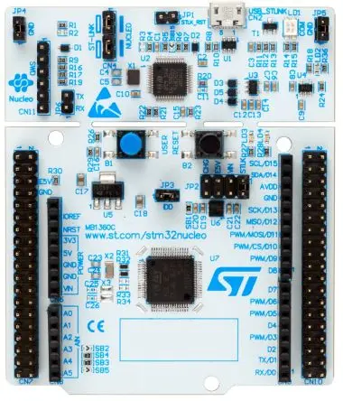 STMicroelectronics STM32 Nucleo-64 MCU, Entwicklungsboard Entwicklungstool Microcontroller ARM STM STM32G071RB