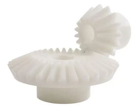 RS PRO Thermoplast-Polymer Winkelgetriebe Zahnrad, 20 °, Schmiege Modul 2.5, 30 Zähne, Bohrung 18 mm
