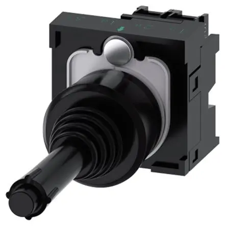 Produktfoto 1 von Siemens SIRIUS ACT 3SU11 Joystick, 1-poliger Umschalter, 500 V ac / 10A, IP20, IP65, IP67 Griff Typ Rund