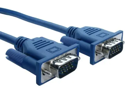 RS PRO CDEX VGA-Kabel A VGA / Stecker B SVGA / Stecker, 5 m Raucharm halogenfrei Blau