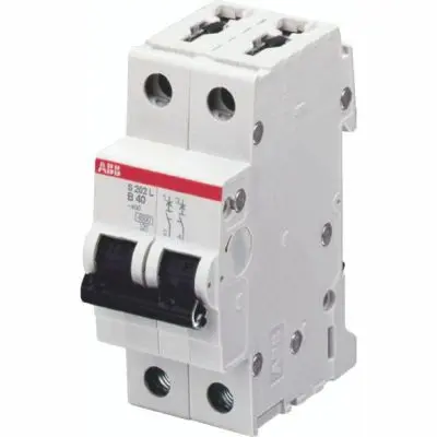ABB System Pro M Compact Miniaturüberlastschalter Typ C, Pol 2-polig 6 A 400 V ac, Abschaltvermögen 4.5 kA System Pro M