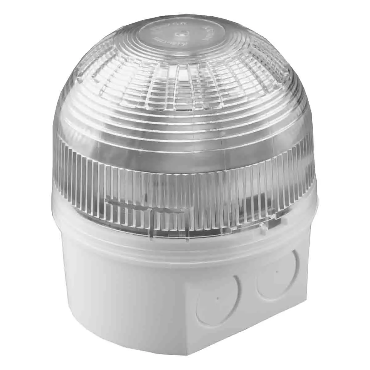 Produktfoto 1 von Klaxon LED Alarm-Leuchtmelder Klar / 106dB, 17 → 60 V dc