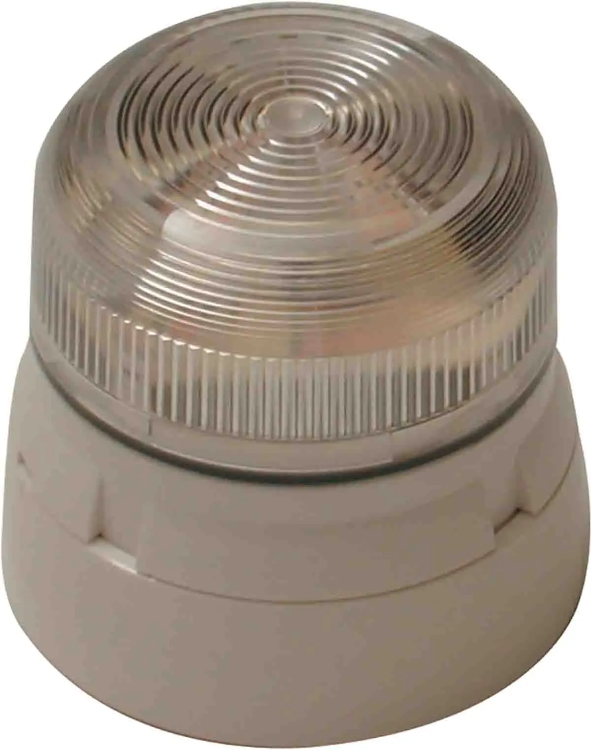 Produktfoto 1 von Klaxon Xenon Signalleuchte Klar, 12 V dc, 24 V dc, Ø 85mm x 81mm