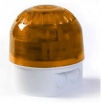 Produktfoto 1 von Klaxon Sonos LED, Filament/Warnsummer-Licht Schall- und Lichtsignal-Kombination 60V Gelb IP65 Oberfläche / 106dB 106 dB