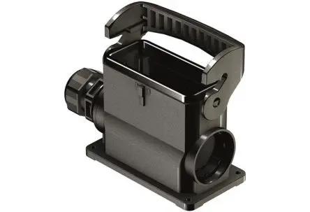 Produktfoto 1 von HARTING Han-Eco B Gehäuse für robusten Stromversorgungsstecker 1 Hebel 1, Oberfläche 16B Gehäuse, IP66