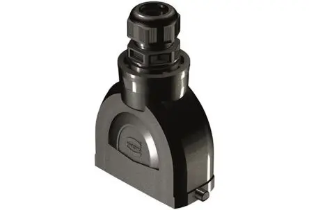 Produktfoto 1 von HARTING Han-Eco B Haube, M40, Eingang oben, Han-Eco, IP66