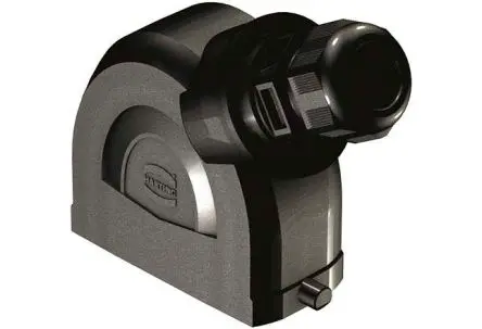 Produktfoto 1 von HARTING Han-Eco B Kappe für robusten Stromversorgungsstecker 1 Hebel 1, Kabel 16B Haube, IP66