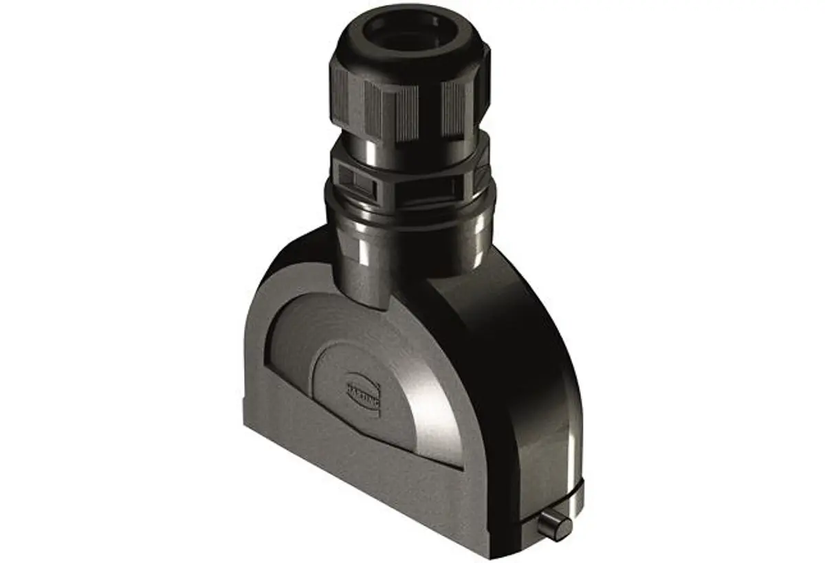 Produktfoto 1 von HARTING Han-Eco B Kappe für robusten Stromversorgungsstecker Einhebel 1 24B Haube, IP66