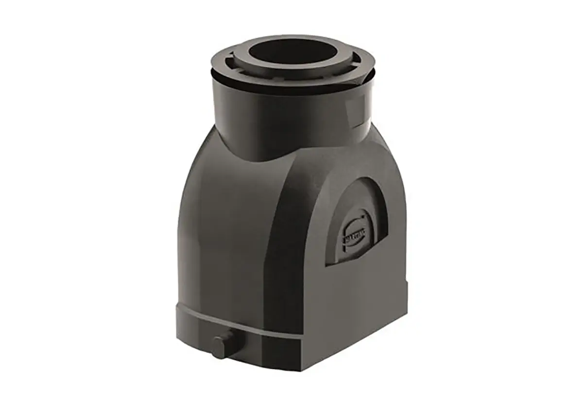 Produktfoto 1 von HARTING Han-Eco B Gehäuse für robusten Stromversorgungsstecker 1 Hebel 1, SMD 6B Gehäuse, IP66