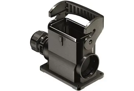 Produktfoto 1 von HARTING Han-Eco B Gehäuse für robusten Stromversorgungsstecker 1 Hebel 1, Oberfläche 10B Gehäuse, IP66