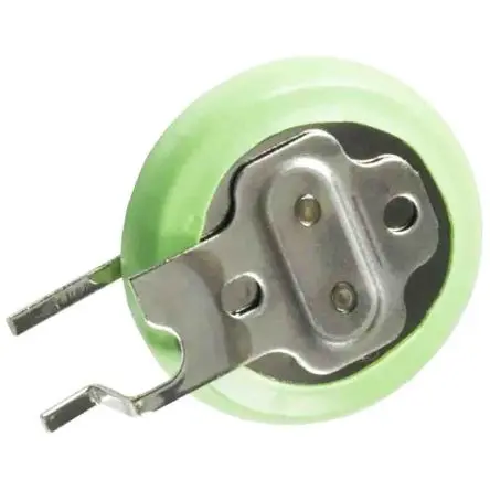 Produktfoto 1 von Panasonic, Lithium-Poly-Carbonmonofluorid Knopfzelle Ø 12.5 mm, 3 V / 48 mAh