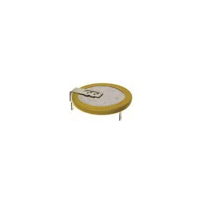 Panasonic, Lithium-Poly-Carbonmonofluorid Knopfzelle Ø 23 mm, 3 V / 255 mAh