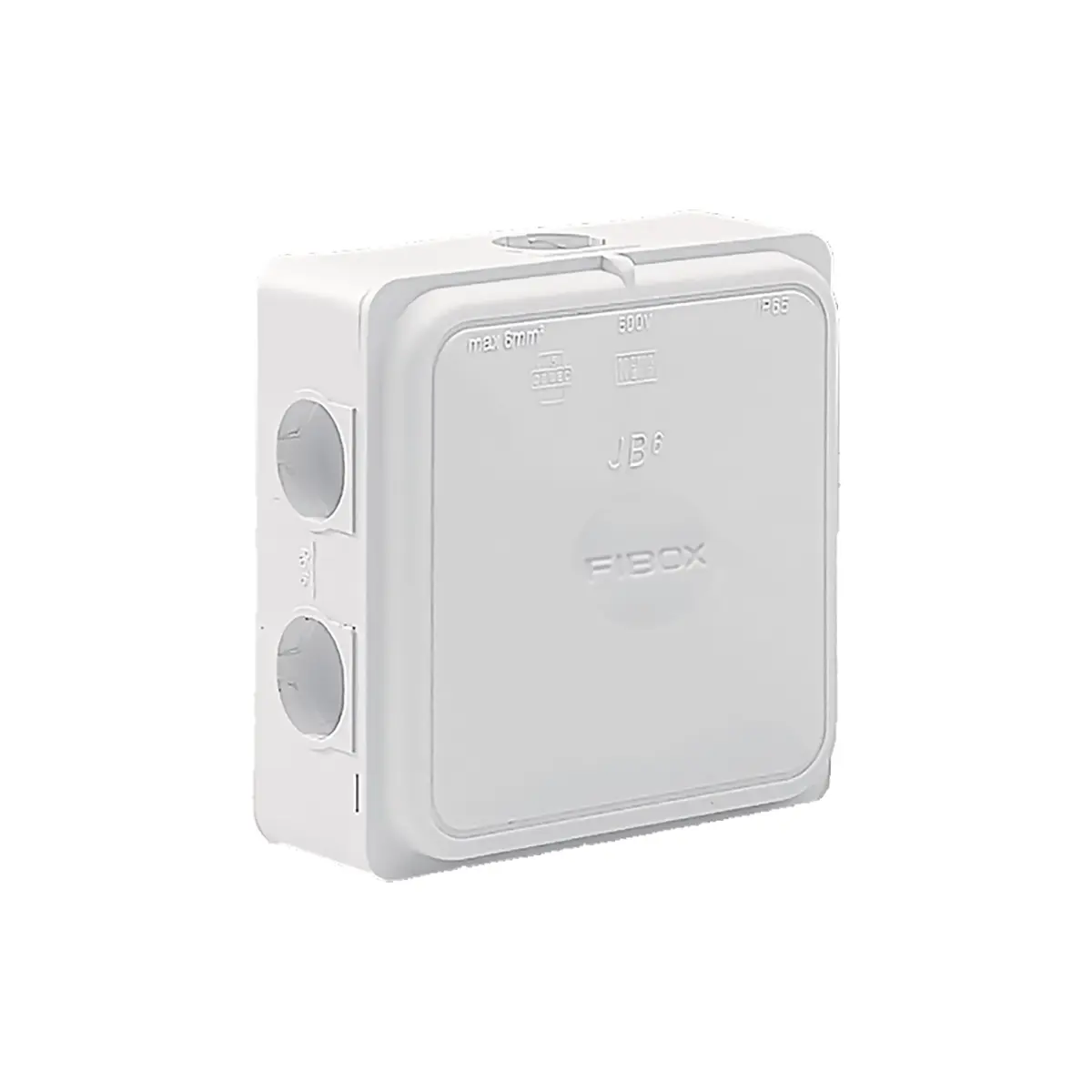 Produktfoto 1 von Fibox Polypropylen Abzweigdose Grau IP65 Breite 110 mm Höhe 49 mm Länge 110 mm