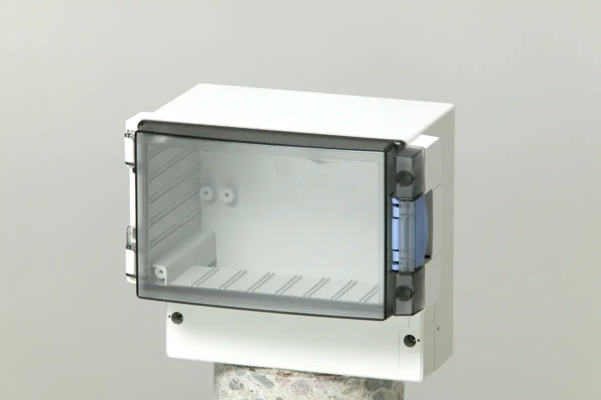 Produktfoto 1 von Fibox; Gehäuse; ABS; Grau; IK07 IP65 Breite 160 mm Höhe 134 mm Länge 166 mm