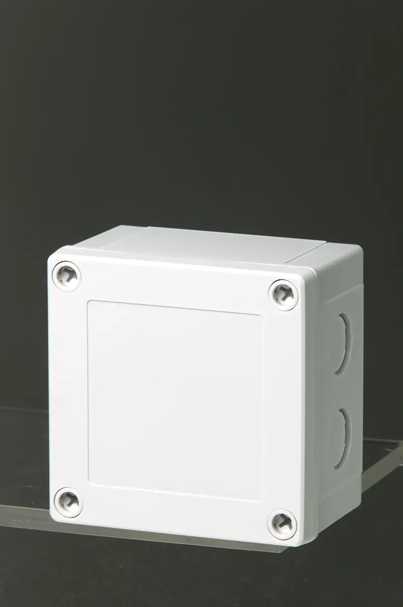 Produktfoto 1 von Fibox MNX; Gehäuse; Polycarbonat; Grau; IK08 IP40, IP66 Breite 100 mm Höhe 60 mm Länge 100 mm