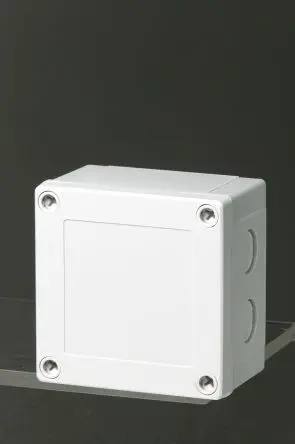 Produktfoto 1 von Fibox MNX; Gehäuse; Polycarbonat; Grau; IK08 IP67, IP66 Breite 100 mm Höhe 60 mm Länge 100 mm