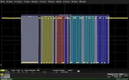 Produktfoto 1 von Teledyne LeCroy Oszilloskop-Software, LIN-Trigger- und Dekodierpaket