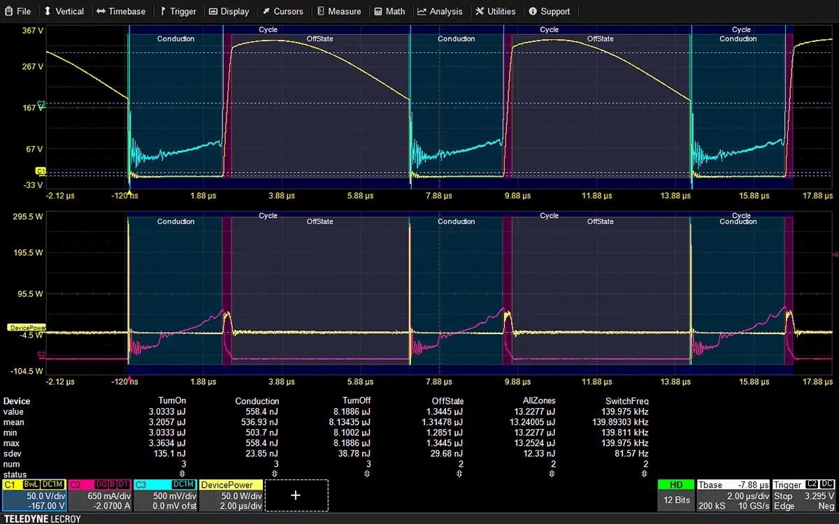 Produktfoto 1 von Teledyne LeCroy Oszilloskop-Software, Leistungsanalyse