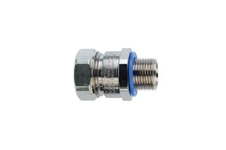 Produktfoto 1 von Flexicon LTP EXD Messing Kabelrohr Befestigung Typ Flammgeschützte Barriereverschraubung (Npt-Gewinde) M20 20 mm Silber