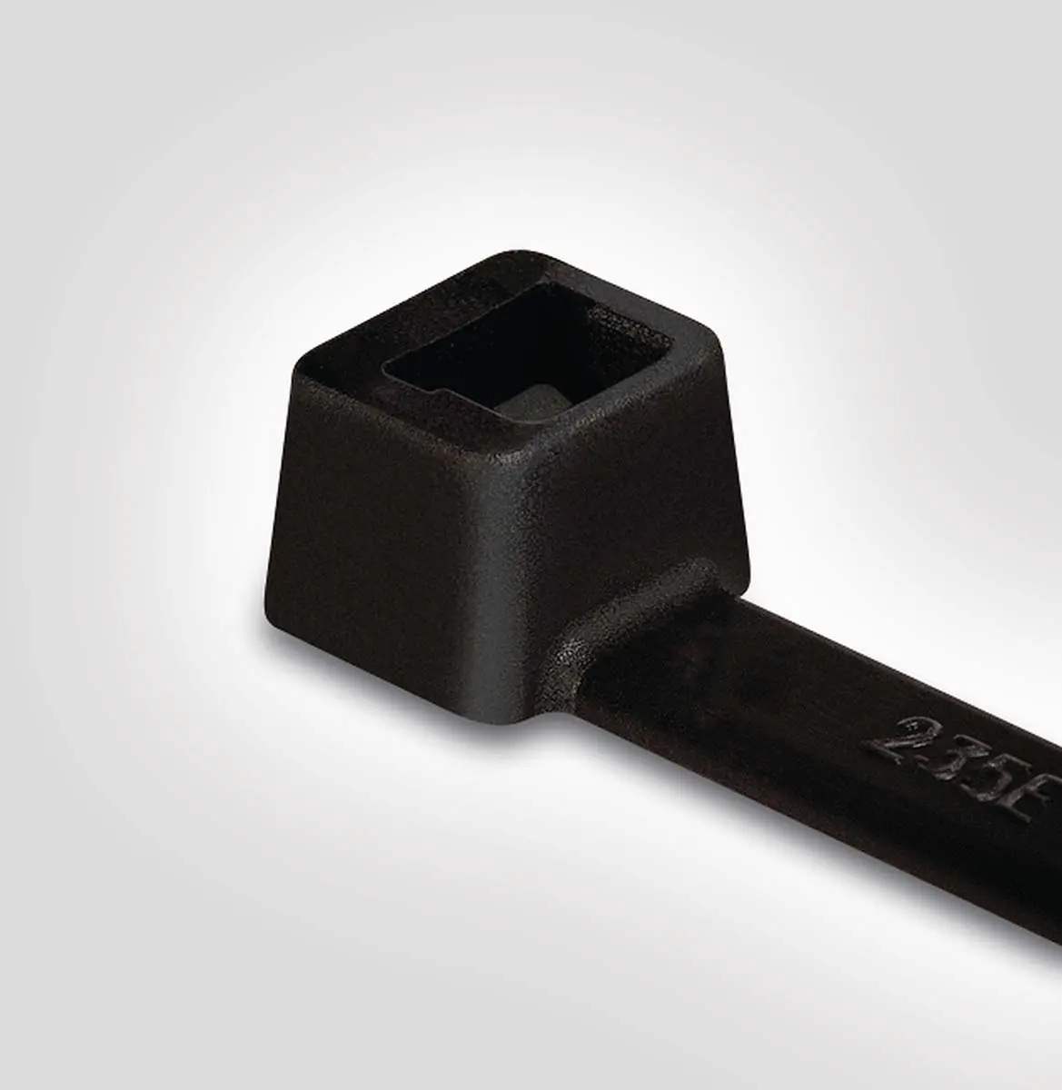 Produktfoto 1 von HellermannTyton T Polypropylen Kabelbinder Kabelbinder Schwarz 2.5 mm x 100 mm