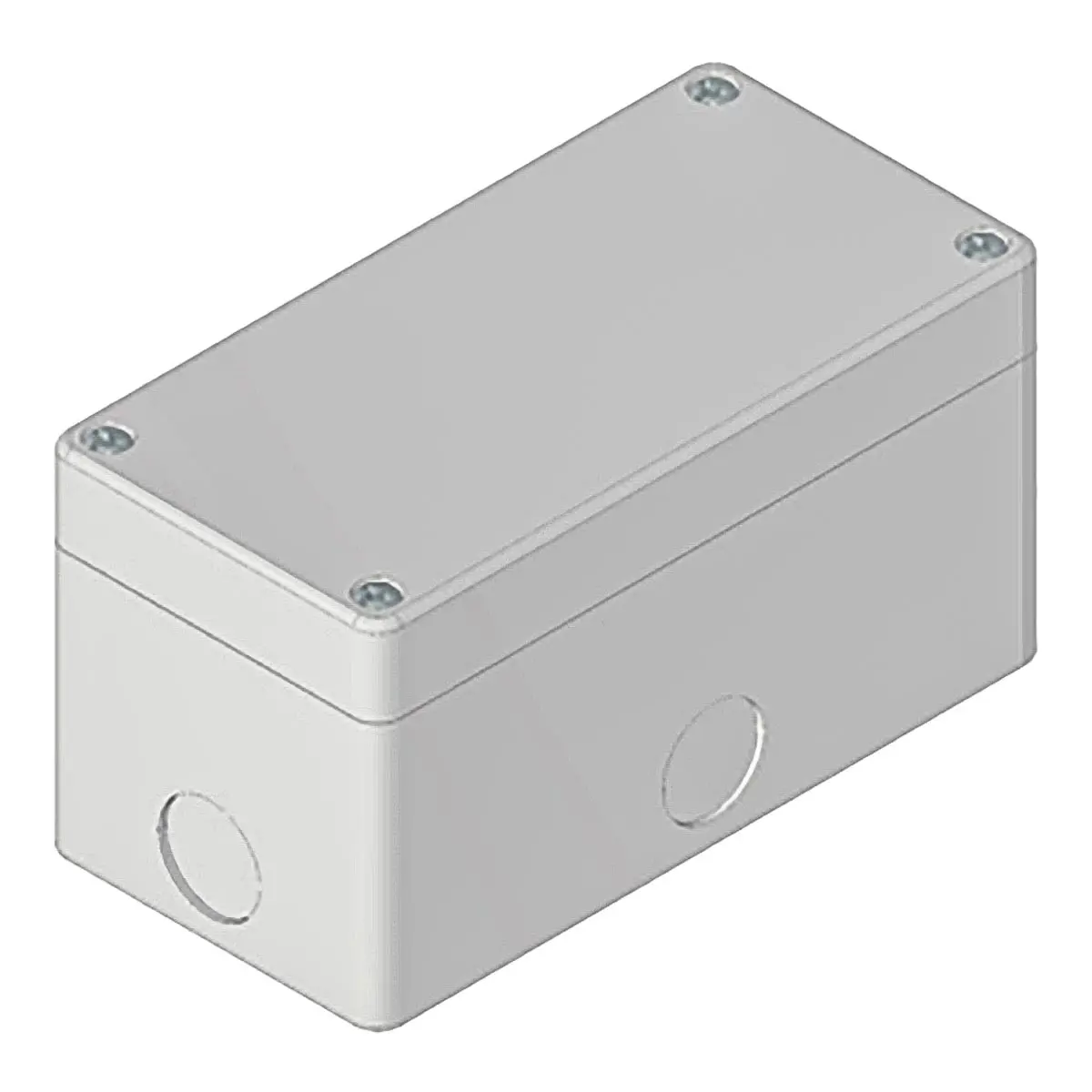 Produktfoto 1 von RS PRO CCS Drucktastengehäuse x Ø 22 mm, Grau, ABS, IP65