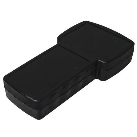 Produktfoto 1 von RS PRO Serie 2970 Tragbares Gehäuse, ABS, 110 mm Eingebautes Batteriefach Anzeige, 210 mm, H. 41 mm, Schwarz, IP54