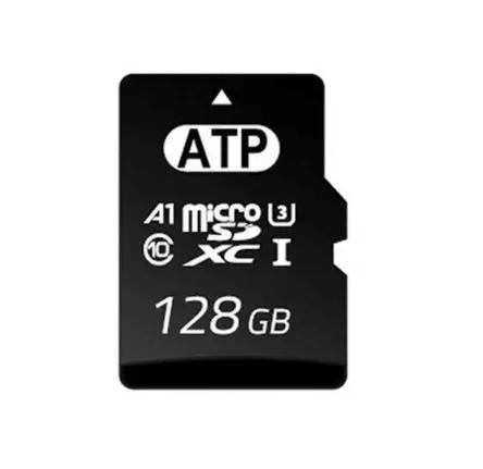 Produktfoto 1 von ATP 128 GB MicroSD MicroSD Klasse 10 Industriequalität, iTemp MLC/3D TLC