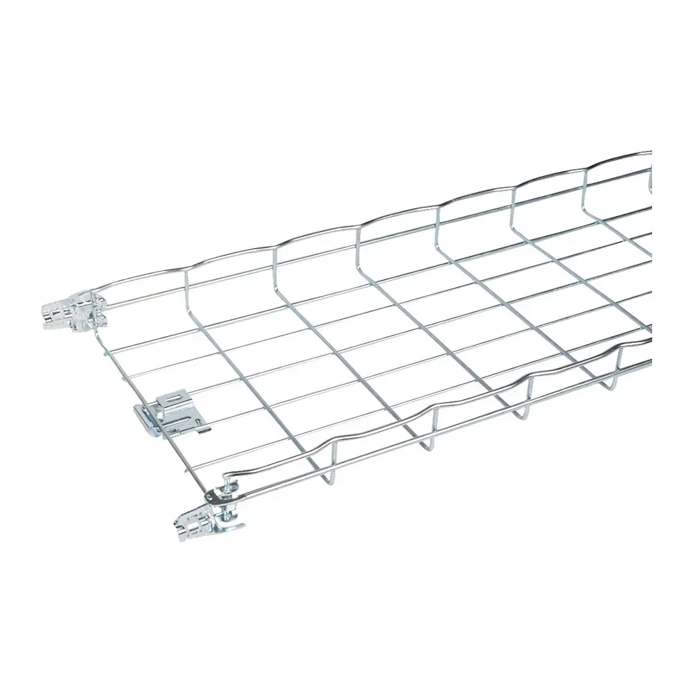 Produktfoto 1 von Cablofil International Kabelrinne, T. 54 mm x 300 mm x 3 m Stahl