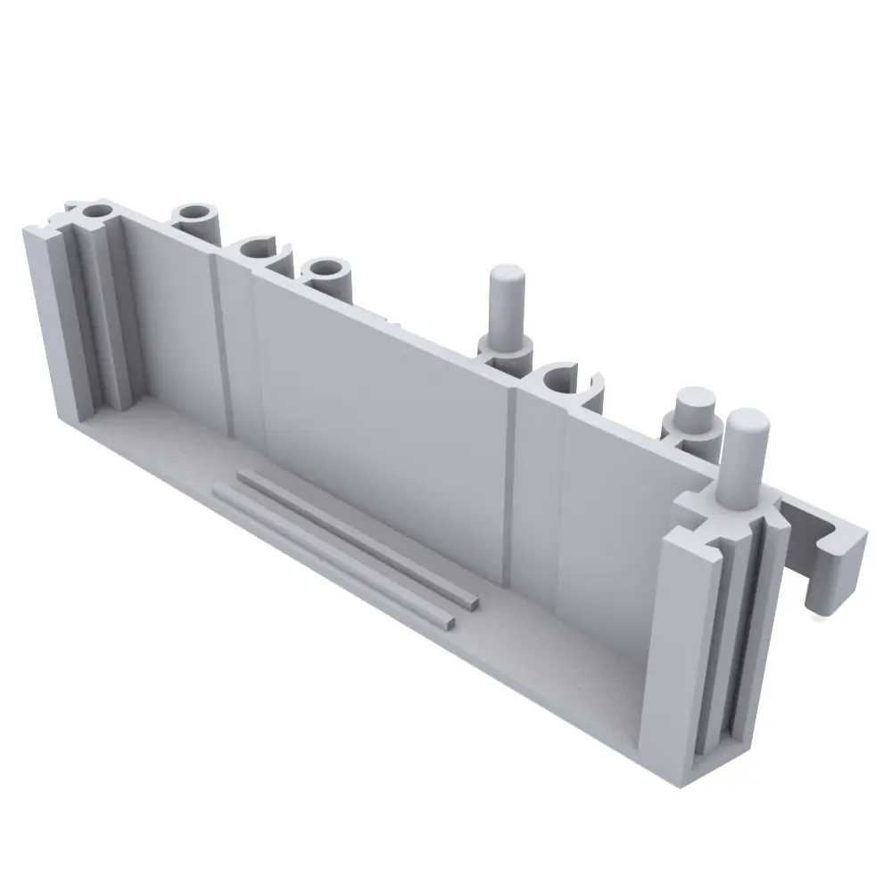 Produktfoto 1 von CAMDENBOSS CIME/M 5er-Pack Endstück mit Fuß für 72 mm breite Leiterplatten