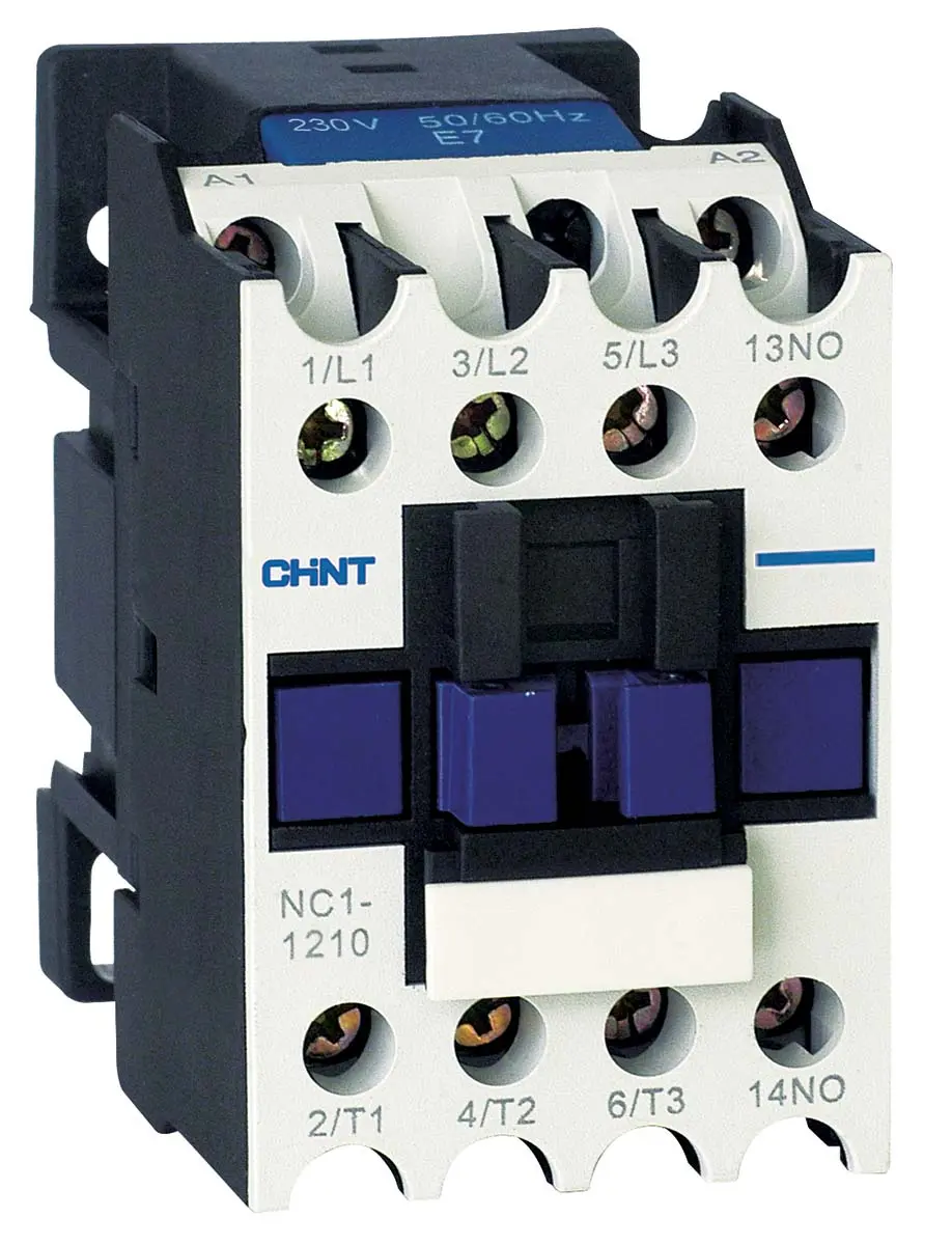 CHINT NC1 Schütz 230 V ac-Spule, 3-polig, 888V 230 V ac 5.5 kW 1 Schließer Umkehrend 888-Hilfskontakte