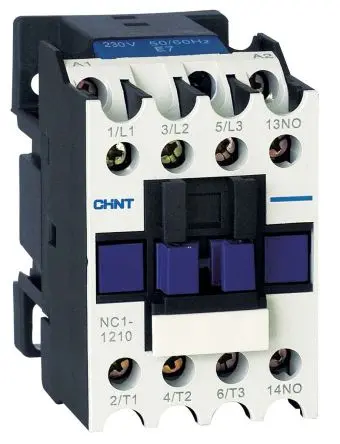 CHINT NC1 Schütz 230V ac-Spule, 3-polig, 888V 230V ac 5.5 kW 1 Schließer Umkehrend 888-Hilfskontakte