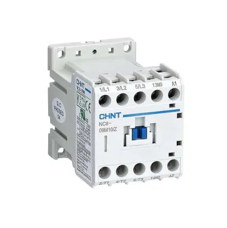 Produktfoto 1 von CHINT NC8 Schütz 24V-Spule, 3-polig, 888V 24V 4 kW 1 Schließer Umkehrend 888-Hilfskontakte