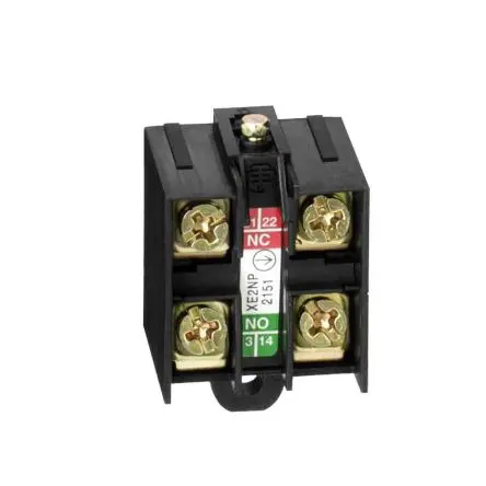Produktfoto 1 von Telemecanique Sensors XE2N Endschalter-Kontaktblock 1 Öffner, 1 Schließer 2-Pole Schraubklemme