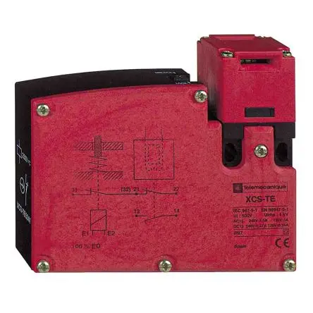 Produktfoto 1 von Telemecanique Sensors, XCST Magnetverriegelungsschalter, Stößel, 1 Schließer/1 Öffner