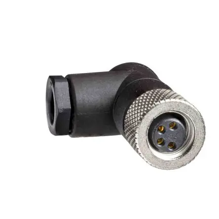 Produktfoto 1 von Telemecanique Sensors XZCC 5 mm M8 Rundsteckverbinder Buchse 4-polig Buchse 4A Kabel IP67