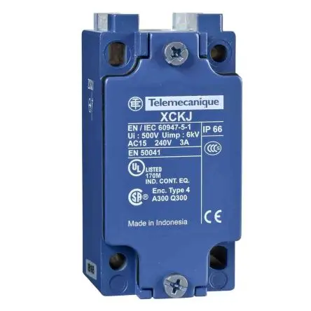 Produktfoto 1 von Telemecanique Sensors ZCKJ Endschaltergehäuse 2 Schließer, 1 Öffner, IP66, Metall 240V ac 1.5A