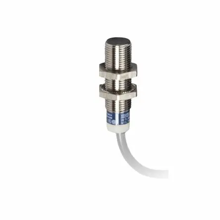 Produktfoto 1 von Telemecanique Sensors XS M12 Induktiver Näherungssensor, Gewinderohr PnP / 200mA dc 2 mm, IP69K, IP68 36 V dc