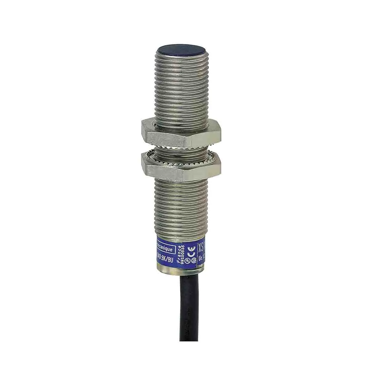 Produktfoto 1 von Telemecanique Sensors OsiSense XS M12 Näherungssensor Induktiv, Gewinderohr 4 mm 2-Draht 264 V ac/dc, 240 V ac/dc / 5
