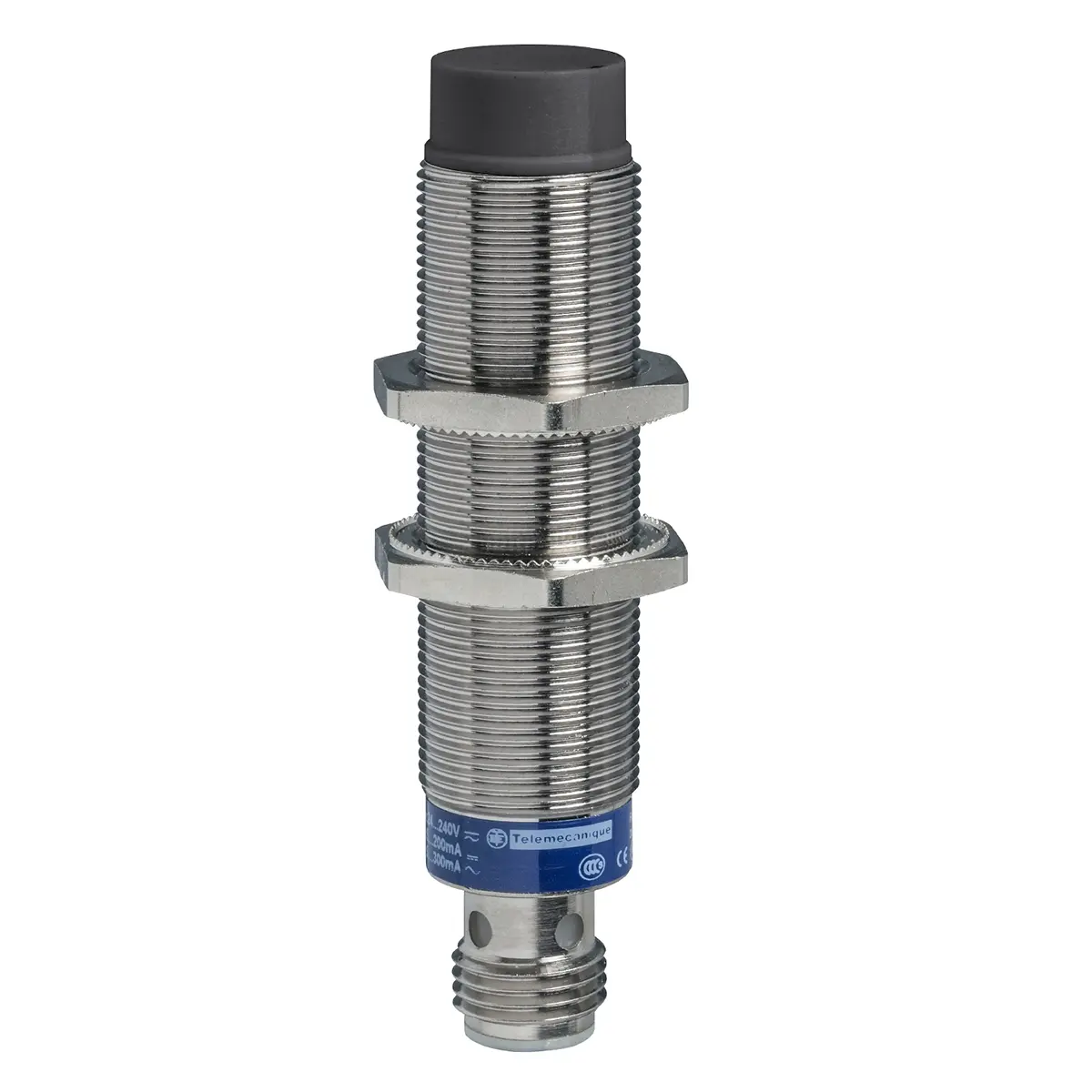 Produktfoto 1 von Telemecanique Sensors OsiSense XS M18 Näherungssensor Induktiv, Gewinderohr 12 mm 2-Draht 264 V ac/dc, 240 V ac/dc /