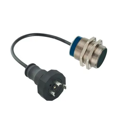 Produktfoto 1 von Telemecanique Sensors XS M30 Induktiver Näherungssensor, Gewinderohr PnP / 200mA dc 15 mm, IP68, IP69K 58 V dc