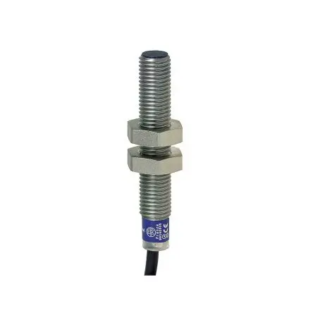 Produktfoto 1 von Telemecanique Sensors XS M8 Induktiver Näherungssensor, Gewinderohr 2-adrig / 100mA, 5 mA 1 mm, IP67 240 V ac 210 V dc