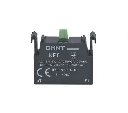 Produktfoto 1 von CHINT NP8 Kontaktblock 1 Schließer 220V Schraube